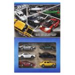 Set 6 mașinuțe metalice Hot Wheels Silver Series, tematică japoneză