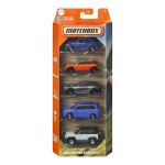 Set 5 mașinuțe metalice Matchbox British Roadways, scara 1:64