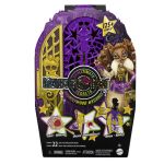 Papusa Monster High Clawdeen Wolf cu dulap revelator si accesorii