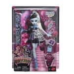 Papusa Monster High Frankie Stein aniversare cu accesorii tematice