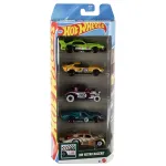 Set 5 mașinuțe Hot Wheels HW Retro Racers pentru copii 3+