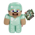 Jucarie de plus Minecraft Diamond Steve, 20 cm, multicolor