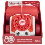 Telefon interactiv rosu Fisher-Price pentru copii 12 luni+