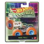 Masinuta Hot Wheels Monster Trucks Haul Yall Glow in the Dark, scara 1:64