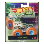 Masinuta Hot Wheels Monster Trucks Haul Yall Glow in the Dark, scara 1:64