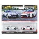 Set Hot Wheels Premium cu 2 masinute metalice Toyota 2000GT si Supra 1:64