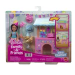 Set Barbie Chelsea Zi de Naștere cu păpușă și accesorii petrecere