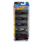 Set 5 masinute metalice Hot Wheels Formula 1 2025 pentru copii