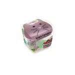 Recipient pentru gustări bebe Melii, model pisică, 232 ml, capac ermetic
