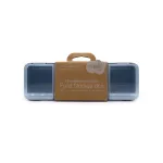 Cutie snack pentru copii cu 4 compartimente Melii Luxe, albastră