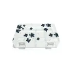 Cutie snack pentru copii cu 8 compartimente Melii, model floral