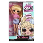 Papusa L.O.L. Surprise! O.M.G. Fly Gurl, 27 cm, cu accesorii