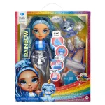 Papusa Rainbow High Skyler Bradshaw cu slime si animalut Bluebell