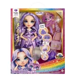 Papusa Rainbow High Violet Willow cu slime si animalut magic