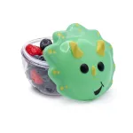 Recipient pentru gustări bebe Melii, model Dinozaur, etanș, 6+ luni