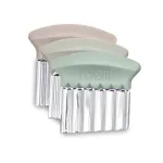 Set 3 cutite pentru gustari copii Melii, 3 forme, roz alb bej