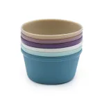 Set 6 forme din silicon pentru gatit si gustari Melii Luxe, multicolor