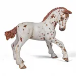 Figurină mânz rasa Appaloosa Papo, pictată manual, 10 x 5 x 8 cm