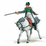 Figurina Papo Napoleon calare, pictata manual, pentru copii 3+ ani