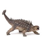 Figurină dinozaur Ankylosaurus Papo, realistă, pictată manual