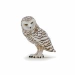 Figurina Papo Bufnita Alba, pictata manual, 6.5 cm