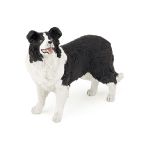 Figurină câine Border Collie Papo, realistă, pictată manual