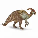 Figurină dinozaur Parasaurolophus Papo, realistă, pictată manual