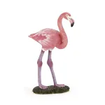Figurină flamingo mare Papo, realistă, pictată manual, 10 cm