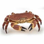 Figurina Papo Crab realistă, pictată manual, pentru copii 3+ ani