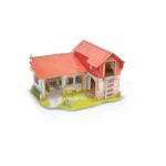 Ferma Papo pentru figurine, set de joaca multicolor, 53,5 cm
