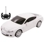 Masina cu telecomanda Bentley Continental GT alba, scara 1:24