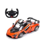 Mașină cu telecomandă McLaren Senna portocalie, scara 1:14