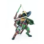 Figurina Papo Pantera Mutant cu Arc, pictata manual, 10,8 cm