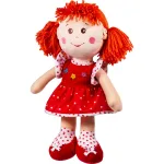 Păpușică de pluș Masha 40 cm, moale și colorată pentru copii