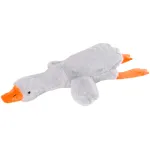 Gasca de plus gri 50 cm, moale si pufoasa pentru joaca si somn