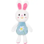 Iepuraș de pluș Zigo turcoaz 22 cm, moale și potrivit de la 0 luni