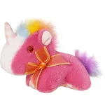 Inorog de plus roz 13 cm, jucarie moale si adorabila pentru copii