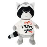 Jucarie de plus raton baiat, 36 cm, moale si hipoalergenica