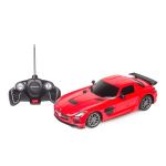 Masina cu telecomanda Mercedes-Benz SLS AMG rosie, scara 1:18