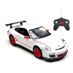 MASINA CU TELECOMANDA PORSCHE GT3 RS ALB CU SCARA 1 LA 24