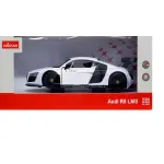 Macheta metalica Audi R8 LMS alba, scara 1:24, Rastar