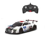 Masina cu telecomanda Audi R8 LMS Performance alba, scara 1:18