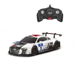Masina cu telecomanda Audi R8 LMS Performance alba, scara 1:18