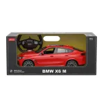 Mașină cu telecomandă BMW X6 M roșie, scara 1:14, Rastar