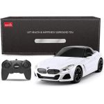 Mașină cu telecomandă BMW Z4 Roadster albă, scara 1:18, Rastar