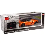 Mașină cu telecomandă Bugatti Grand Sport Vitesse 1:18, portocalie
