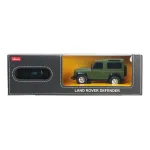 Mașină cu telecomandă Land Rover Defender verde, scara 1:24, Rastar