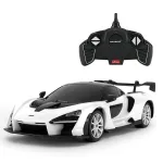 Masina cu telecomanda McLaren Senna alba, scara 1:18, Rastar