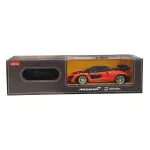 Mașină cu telecomandă McLaren Senna portocalie, scara 1:24