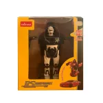 Mașinuță metalică RS transformabilă albă, cu lumini și sunete, scara 1:32